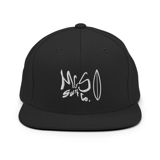 MGS Surf Company Logo Snapback Hat